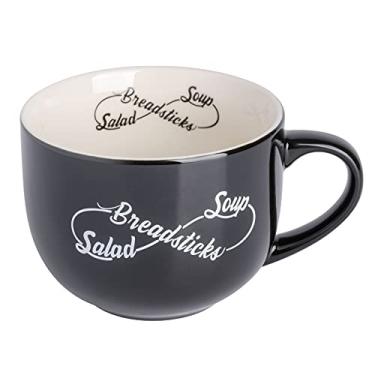 Imagem de Babish Caneca de tatuagem de latte para sopa e salada, 500 ml