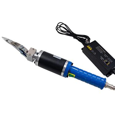 Imagem de Tesoura Elétrica Profissional de 200W para Aparar A Abertura do Tapete de Tufos, Tesoura de Escultura de Velocidade Ajustável, com Substituições (1 Par ×Lâminas, 2 ×Escovas de Carbono)