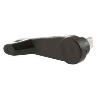 Imagem de Prime-Line Produtos E 2191 Fechadura de Porta Deslizante, Giro de Polegar, Plástico Preto