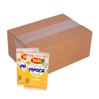 Imagem de Kit 10 Pipocas para Microondas Pop Corn Natural 50g - Yoki