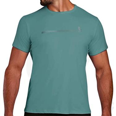 Imagem de Camiseta Microfibra Básica Lupo Sport com proteção UV50+ | Cor: Verde - 4622 | Tam: P | Cod: 77053-0021304622