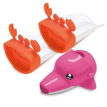 Imagem de Extensores de Torneiras 1 Golfinho 2 Caranguejos Comtac Kids