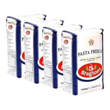 Imagem de Farinha De Trigo Italiana 00 Le 5 Stagioni Pasta Fresca 4kg