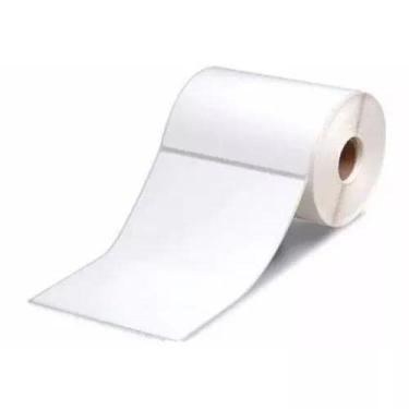 Imagem de Etiqueta Adesiva Papel Térmico Direto Sem Ribbon Padrão Zebra/Argox 100x150mm 35m