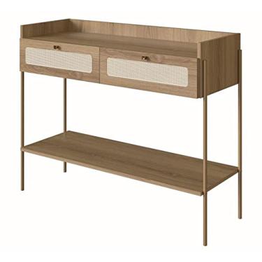 Imagem de Aparador Oslo Hanover 2 Gavetas Pés Metálicos 103cm - 70203