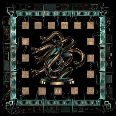 Imagem de Chunky Shrapnel [2 LP] [Gold with Black Splatter]