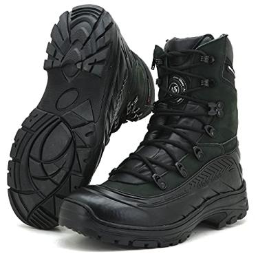 Imagem de COTURNO TATICO MILITAR COURO 289 VERDE MIL NBK (43, 289 VERDE MIL NBK)