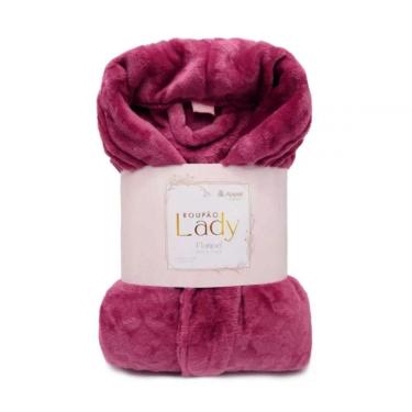 Imagem de Roupão Adulto Feminino Appel Lady Microfibra Flannel