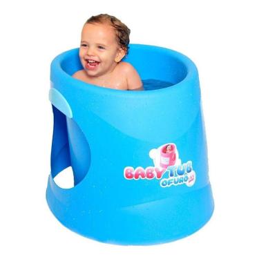 Imagem de Piscina Banheira Baby Tub Ofurô Crianças 1 A 4 Anos Azul