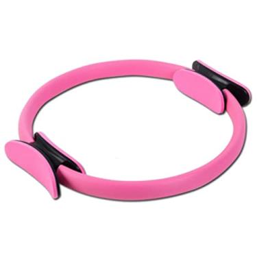 Imagem de Anel Pilates Arco Magic Circle Lorben Fitness Tonificador Círculo Mágico Exercícios GT893-PK