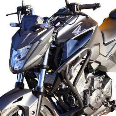 Imagem de Protetor de Carenagem Cb 300f Twister 2023 Protetor de Motor Com Pedaleira Cb300f