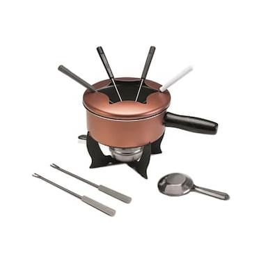 Imagem de Aparelho de Fondue Brinox Cobre – 10 Peças