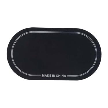 Imagem de Vaveren Remendo de tambor baixo, substituições de remendo de bateria para crianças e adultos, peças portáteis de almofada de chute, acessórios para tocadores, Pedal Duplo Preto