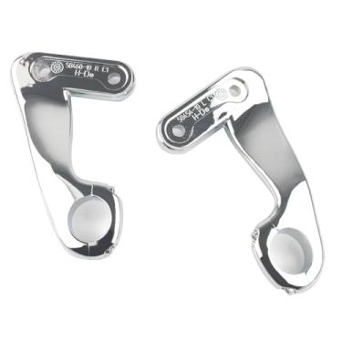 Imagem de FINMOKAL 2 peças de suporte de motocicleta kit de suporte de carenagem frontal c com King, Ultra ou Chopped Tour-Pak Chrome 93-13