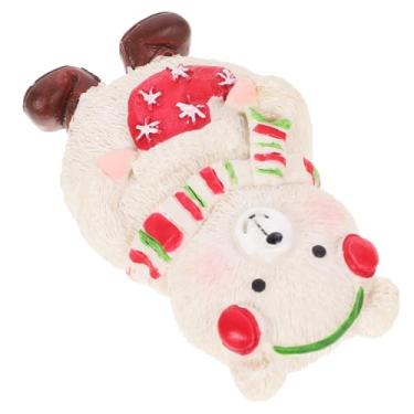 Imagem de Amosfun Ímãs De Geladeira De Natal Ímã De Resina 3D Adesivo De Geladeira De Natal Ímãs De Cozinha De Natal Presente Decoração De Natal Geladeira Pequenos Ímãs Tridimensionais Mensagem