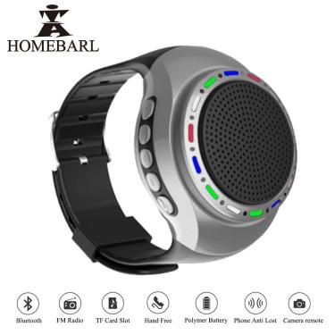 Imagem de Homebarl u6 relógio de pulso colorido bluetooth  esportivo música fm rádio suporte 8gb 16gb cartão
