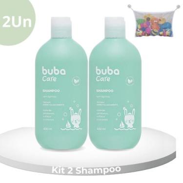 Imagem de Kit 2 Shampoo 400ml Infantil Vegano Hipoalergênico - Buba