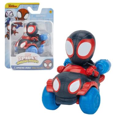 Imagem de Disney Jr Spidey Amazing Friends Mini Veículo Miles Morales