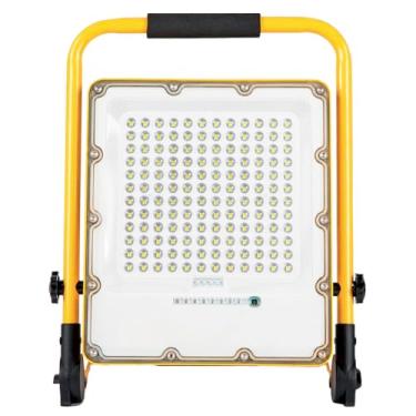 Imagem de Refletor Holofote Led C/Bateria Recarregável Portátil 500W