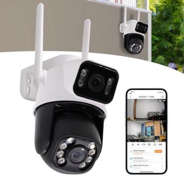 Imagem de Câmera De Segurança Wifi Smart Camera Dupla Icsee 2 Antenas