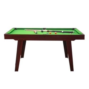 Imagem de Mesa De Bilhar Portátil, Pequena Mesa De Bilhar Interna, Mini Mesa De Sinuca, Para Sala De Estar De Adultos, Fácil De Instalar (Color : Style2, Size : 2x1.05m/6.56x3.44ft)