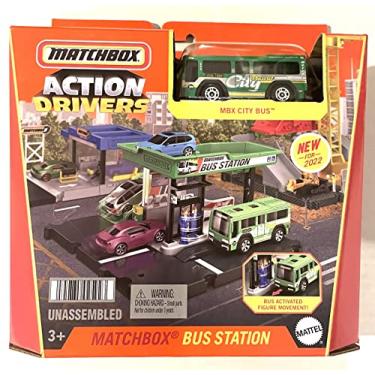 Imagem de Matchbox - Action Drivers - Bus Station - MBX City Bus - New 2022, unisex