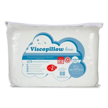 Imagem de Travesseiro Basic Orthocrin Viscopillow Viscoelástico