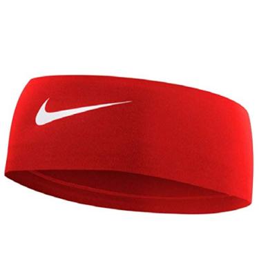 Imagem de (One Size, Gym Red/White) - Nike Signature Dri-Fit Headband