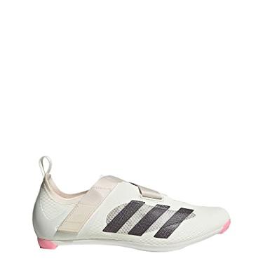 Imagem de adidas Tênis de basquete unissex Harden Vol. 5 Futurenatural, Branco/marrom sombra/rosa Bliss, 45