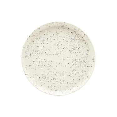 Imagem de Prato Sobremesa Em Cerâmica Flat Chuvisco 20cm Oxford