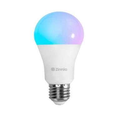 Imagem de Lampada Inteligente Zinnia Crux Cr100, 10W, Wi-Fi, Rgb, Branca, Zns-Zn