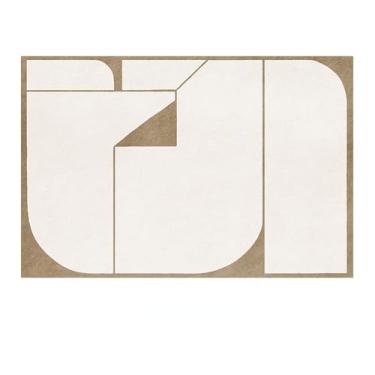 Imagem de Tapete decorativo para sala de estar, área grande, cabeceira, veludo, lavável, c, 80x120cm(31,4x47 pol.)