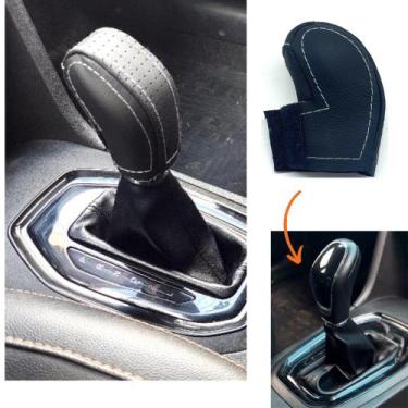 Imagem de Forração Couro Manopla Câmbio Automático Chery Tiggo 2 Act 2018 2019 2
