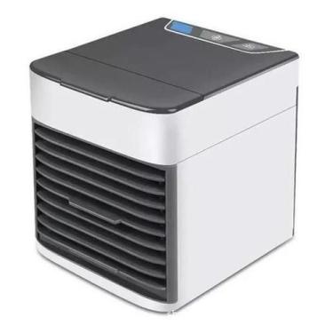 Imagem de Mini Climatizador Air Cooler Luminária Ventilador - Nao Informada