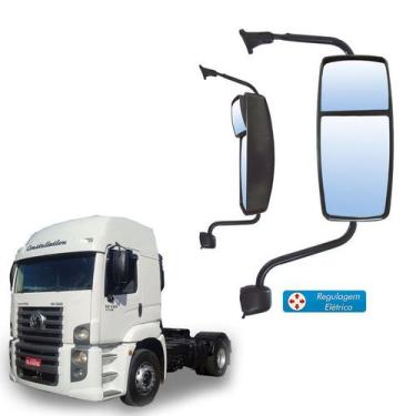 Imagem de Retrovisor Completo Vw Constellation Ld S Desem. C Regulagem - Globo