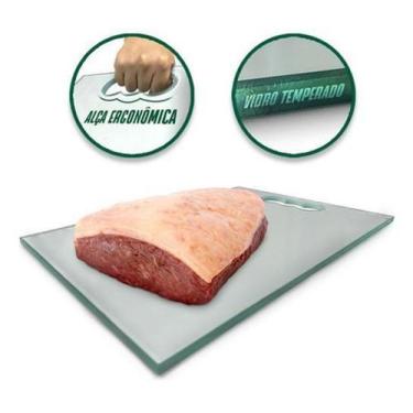 Imagem de Tábua de Corte em Vidro Temperado para Carne 8mm - FC