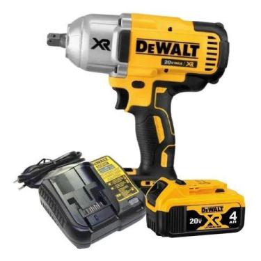 Imagem de Chave De Impacto A Bateria 20v 4ah Xr Dewalt Dcf899 Bivolt