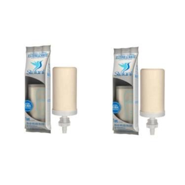 Imagem de Kit 02 Vela Tripla Ação Esterilizante para Filtro de Barro Stéfani - C