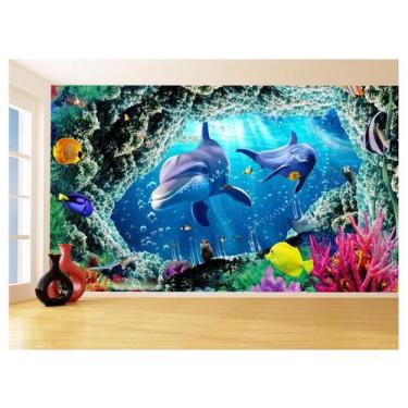 Imagem de Papel Para Piso De Porcelanato Liquido Água 3,5M Flr19 - Você Decora