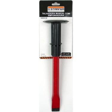 Imagem de Talhadeira Manual C/ Empunhadura 3/4"x10" Starfer 19mm X 250mm