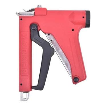 Imagem de Grampeador Para Tapceiro Manual Tapeceiro Fixa Carpete - A.R Variedade