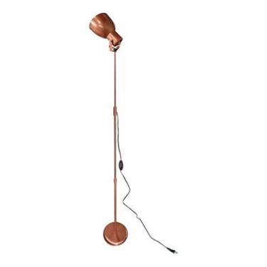 Imagem de Luminaria De Chão com Cúpula Articulada 360 Graus - Coluna Tripé - aba