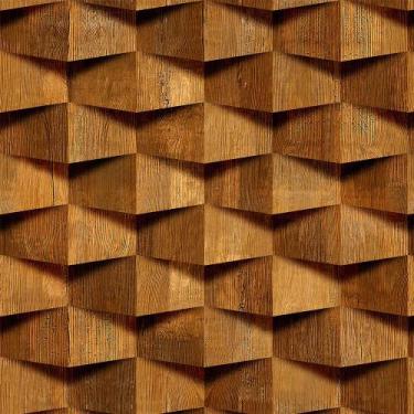 Imagem de Papel de Parede Madeira Robusta Rústica 3D 1 Metro - PAPEL E PAREDE AD