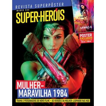 Imagem de Revista Superpôster Mundo dos Super-Heróis - Mulher-Maravilha 1984 - E