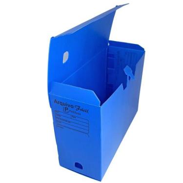 Imagem de Arquivo Morto Plástico Polionda Escritório Ofício 05 Caixa - Polibras