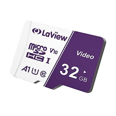 Imagem de LaView Cartão micro SD de 32 GB, cartão de memória MicroSDXC UHS-I – 100 MB/s, 667X, U1, Class10, FHD Video V10, A1, FAT32, cartão TF Flash de alta velocidade P500 para computador com