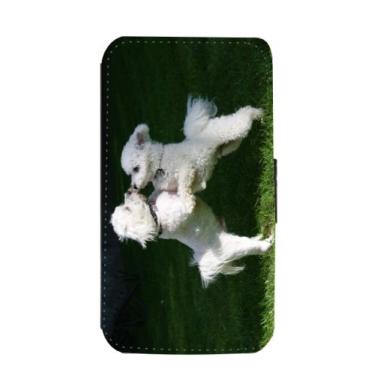 Imagem de Rikki Knight Bichon Frize Dogs Design Nova Carteira Flip Galaxy S3 Capa para Galaxy S3
