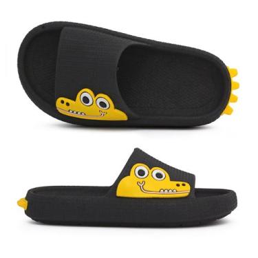 Imagem de Chinelo Infantil Nuvem Slide Dino Jacarezinho Menino Menina - Cauby, P