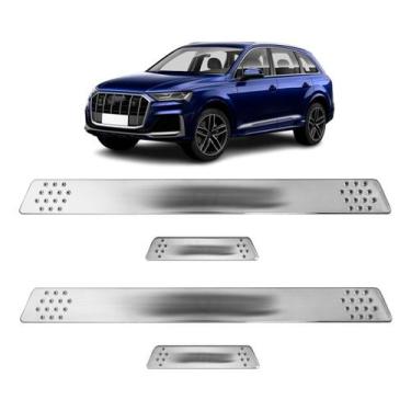 Imagem de Soleira para Porta Lateral Tuning Esportiva para carros 4 Portas (ABS)