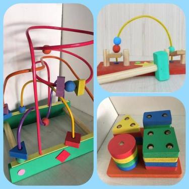 Imagem de Kit De Brinquedos Coordenação Motora Primeira Infância - BRINQUE E LEI